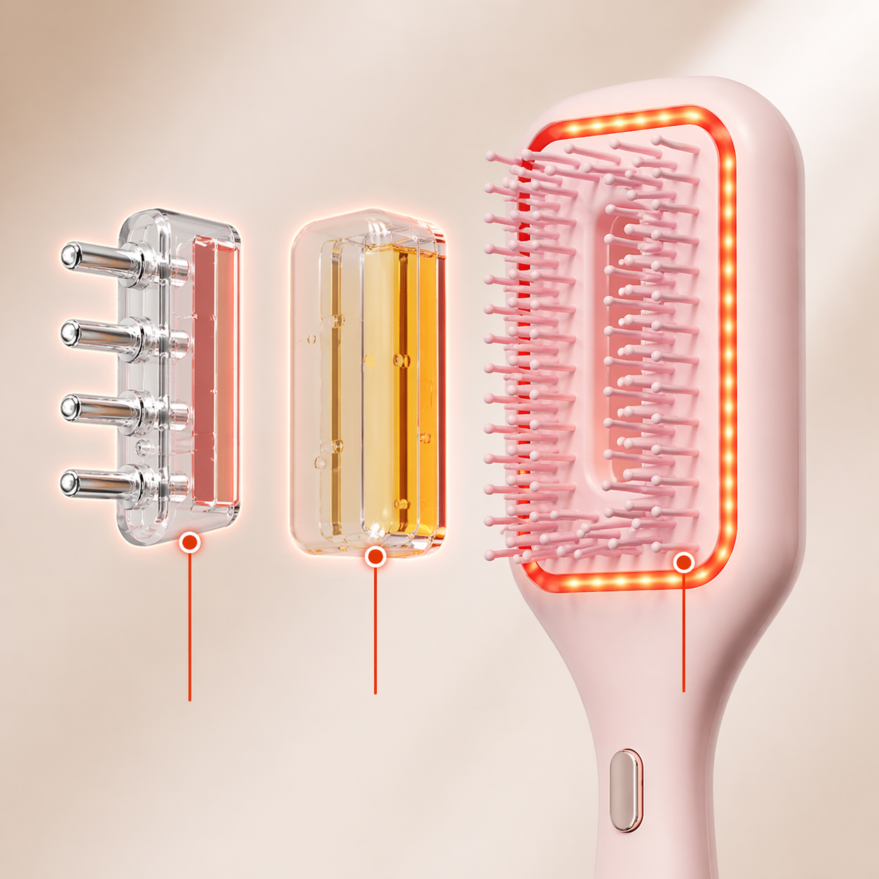 INTENSIVE HAIR GROWTH STIMULATING BRUSH